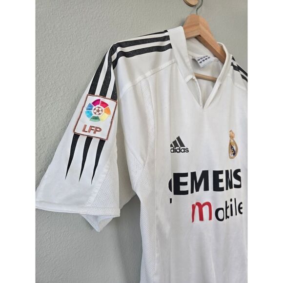 Real Madrid 2004/05 Ronaldo #9 Jersey Adidas Sz S Vintage LFP OG Y2K Streetwear - Picture 2 of 10
